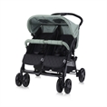 Passeggino TWIN con cestino estivo Green BAY