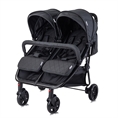 Passeggino DUO con cestino estivo BLACK