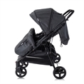 Passeggino DUO con coprigambe BLACK