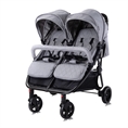 Passeggino DUO con cestino estivo Cool GREY