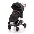 Combi Stroller ANGEL 3in1 with footcover BLACK