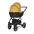 Cochecito de bebé RIMINI Premium con modo de moisés Lemon CURRY