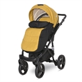 Cochecito de bebé RIMINI Premium con cubierta Lemon CURRY