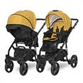 Cochecito de bebé RIMINI Premium con asiento Lemon CURRY