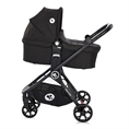 Cochecito de bebé PATRIZIA con modo de moisés BLACK