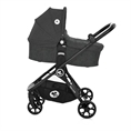 Cochecito de bebé PATRIZIA con modo de moisés Dark GREY