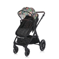 Passeggino VIOLA con cestino estivo Tropical FLOWERS