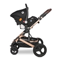 Passeggino BOSTON BLACK con seggiolino COMET Black DIAMONDS */opzionale/