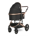 Passeggino BOSTON con cesta per neonato BLACK