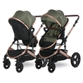 Passeggino BOSTON con cestino estivo LODEN Green