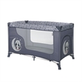 Lettino da viaggio MOONLIGHT 1 livello Cool Grey PANDAS