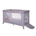 Lettino da viaggio MOONLIGHT 1 livello Grey DREAM