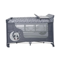 Lettino da viaggio MOONLIGHT 2 livelli Cool Grey PANDAS