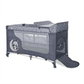 Lettino da viaggio MOONLIGHT 2 livelli Cool Grey PANDAS