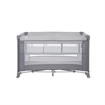 Lettino da viaggio TORINO 2 livelli Grey STRIPED ELEMENTS