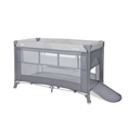 Lettino da viaggio TORINO 2 livelli Grey STRIPED ELEMENTS