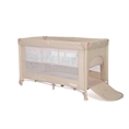 Lettino da viaggio NOEMI 2 livelli Fog Beige STAR