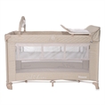 Lettino da viaggio NOEMI 2 livelli più Fog Beige STAR