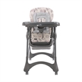 Feeding Chair BELLISSIMO Grey PARROTS PU Leather