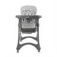 Feeding Chair BELLISSIMO Cool GREY PU Leather