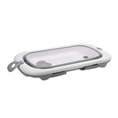 Folding Bathtub 83 cm with Thermometer and Plug 