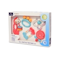 SET DI 5 PEZZI PER BAMBINO Massaggio gengivale con sonaglino /Scatola a colori/