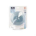 Set Feeding Bowl&Spoon / MOONLIGHT Blue - package