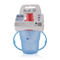 TAZZA CON MANICI E BECCUCCIO RIGIDO 210 ml Blue /confezione/