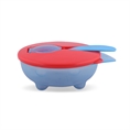 Juego de 2 Cuencos para bebés + cuchara - Blue