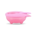 Juego de 2 Cuencos para bebés + cuchara - Pink