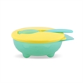 Juego de 2 Cuencos para bebés + cuchara - Green