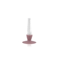 Scovolino per pulizia bottiglia e ciuccio con appoggio con ventosa BLUSH Pink