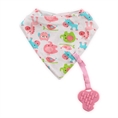 Bavaglino BANDANA con massaggiagengive+nastro GIRL