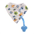 Bavaglino BANDANA con massaggiagengive+nastro BOY