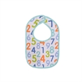 Bavaglino interlock 3 pz con velcro 