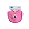 Bavaglino interlock 3 pz con velcro 