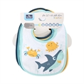 Bavaglino 7 pezzi con velcro 
