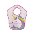 Bavaglino peva 2 pz con tasca e velcro 