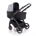 Combi Stroller CALIFORNIA with pram body Grey MARBLE