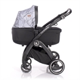 Combi Stroller CALIFORNIA with pram body Grey MARBLE