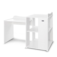 Bed MULTI white /small study desk with multi-functional dresser/