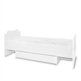 Junior bed MULTI with drawer White