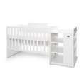 Bed MULTI white /mattress base - level 2/