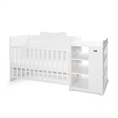 Bed MULTI white /mattress base - level 1/