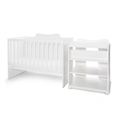 Bed MULTI white /mattress base - level 1/