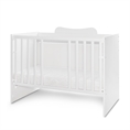Bed MULTI white /removed front panels/