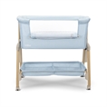 Crib MILLIE Blue / wooden effect
