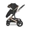 Passeggino BOSTON+ADAPTERS con coprigambe BLACK