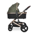 Passeggino BOSTON+ADAPTERS con cesta per neonato LODEN Green