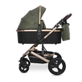 Passeggino BOSTON+ADAPTERS con cesta per neonato LODEN Green
